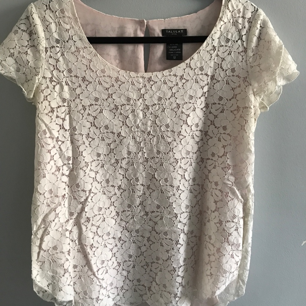Talula Boxy Lacy T-shirt